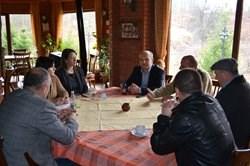 T H E A D V O C A T E Page 4 INFORMATION MEETINGS IN GJILAN, NOVOBERDO, KAMENICA AND VITIA ATRC held information meetings with municipal officials and civil society representatives of four