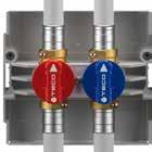 K4.0 DUPLEX Kit of two shut-off valves Shut-off valves for sanitary