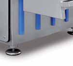 procedure steps - The N 2 or CO 2 connections placed behind covers - Mirror effect polished surfaces - Easy and fast sanitation - Cooling system can significantly extend the product lifetime and