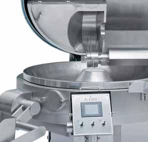 Vacuum system PSS High-Speed Cutters are supplied with the PSS V vacuum system this ensures the quality required and product shelf-life extension.