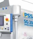 PSS SG Speed Grinders PSS SGs are controlled by the PSS CCP, PSS SGs are manufactured from stain- the central control panel, whose posi- less steel AISI 304 and all external and - Fast grinding of