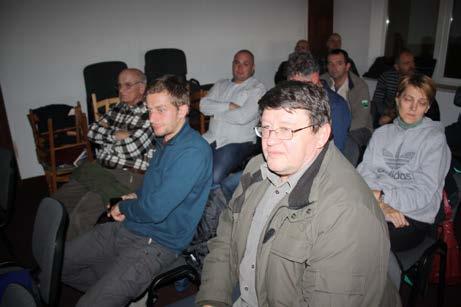 Figure 16 and Figure 17: A meeting about wolf appearance in the area of Petrova gora was organized by Local Agency Group (LAG) on 23.04.2016.