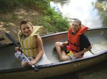 Day camp families provide their own transportation to and from camp everyday, and campers bring a packed