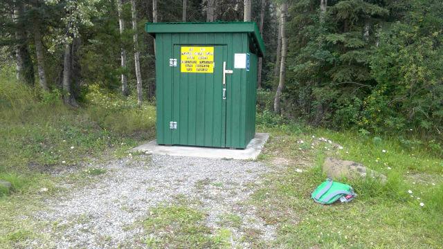 Auditors Names : Ryan Weather condition during audit : Sunny Washroom # : 1 Description of washroom location : accessible washroom by accessible campsite 4 Type of Washroom : Out-house 1.