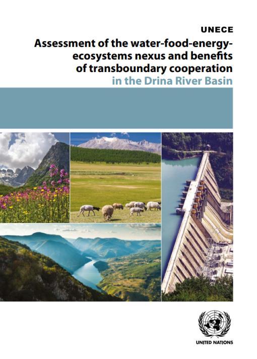Cover pages of the Sava and Drina Nexus Assessments In line with the FASRB, which promotes sustainable development of the region (through transboundary cooperation), the sustainable river tourism was