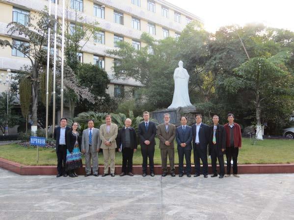 Visit of Chinese representatives of the International Research Centre for Karst (IRCK) to the CKH The International Research Center on Karst (IRCK) was formed in 2008 in Guilin, China under the