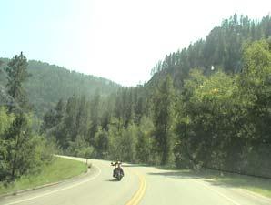 Our next outing was up to Spearfish Canyon, which took us through Sturgis (a mega for a kazillion motorcylists) and Deadwood.