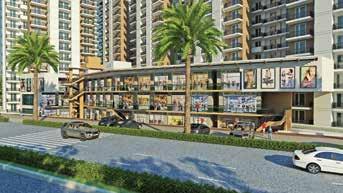 (approx) Retail and Food Court Hub Located in Signature Global s Andour Heights Residential Complex