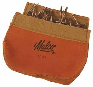 Pouches Tool Pouches TP12 TWO BAG APRON: Suede (split leather) and saddle leather construction. The look of top grain moccasin without the price.