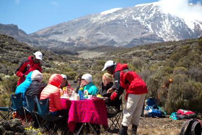 summiting. The Machame route is scenically beautiful and varied.