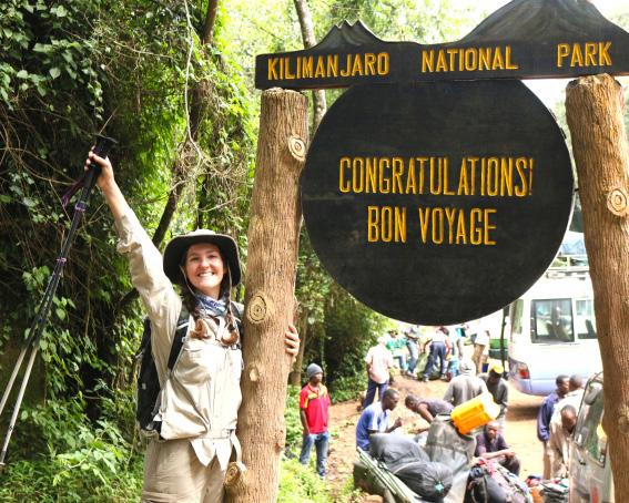 way up Kilimanjaro, the Machame route, has provided us with an extremely high success rate.