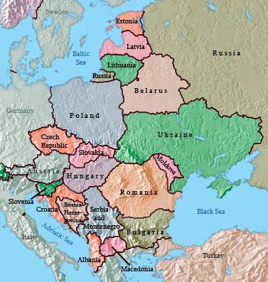 Chapter 13 Eastern Europe & Western Russia: Recovering from