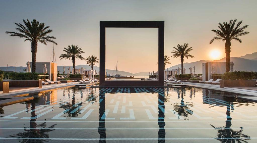 Lido The Lido includes a 64m infinity pool, outdoor daytime restaurant, and pool bar.