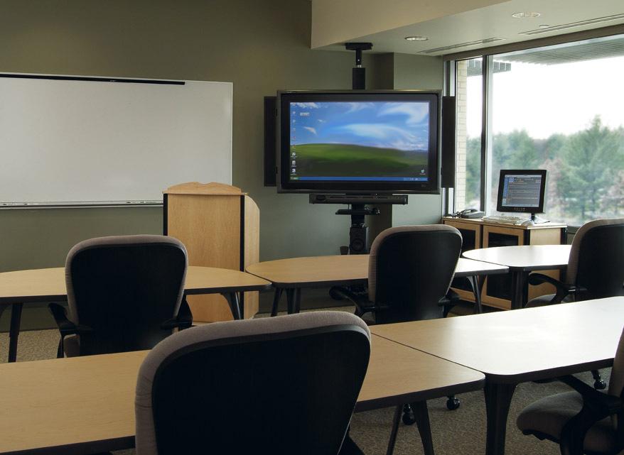 The Training Environment Conference Room and Classrooms Classes are taught in a state of the art rooms, featuring computer generated graphics and multimedia source material from the Operations Room.