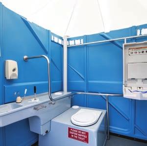 Our fully compliant Disability Accessible Portable Toilets are complete with parent room facilities and designed