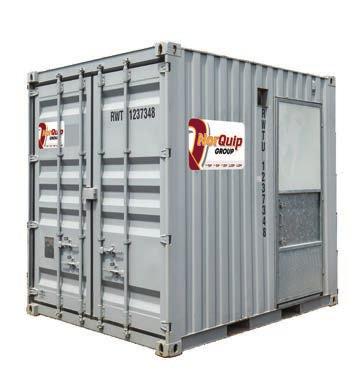 Complete with a fully self-contained toilet, our lockable Site Storage Hub