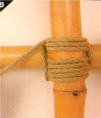 6. Make two frapping turns. Note. From Pocket Guide to Knots and Splices (p. 181), by D.