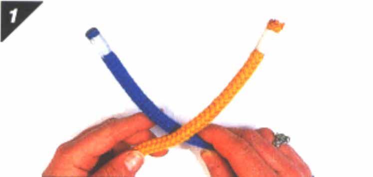 ANTICIPATED ANSWERS: A1. The working part (running part) is the short length of rope that is manipulated to make the knot. A2. A bight is a loop in the rope that does not cross over itself. A3.
