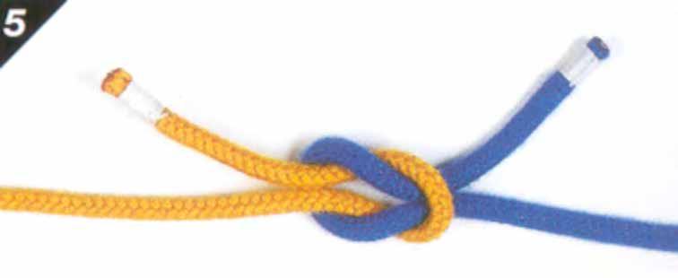 Copyright 2001 by PRC Publishing Ltd. Figure 5 Step 4 Note. From Pocket Guide to Knots and Splices (p. 98), by D.