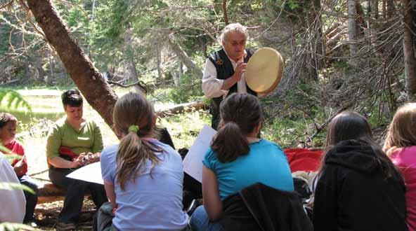 FIRE CIRCLE: PARKS CANADA Fire Circle Listen to the drum and rediscover your connection to Mother Earth in an outdoor evening of fire and stories. R.