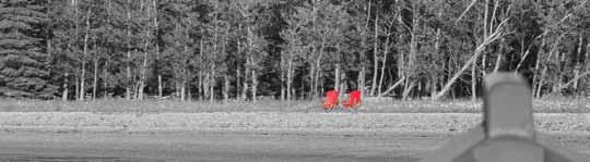 PEARSON There are 17 iconic red chairs throughout the park placed in our favorite places to enjoy the view and relax.