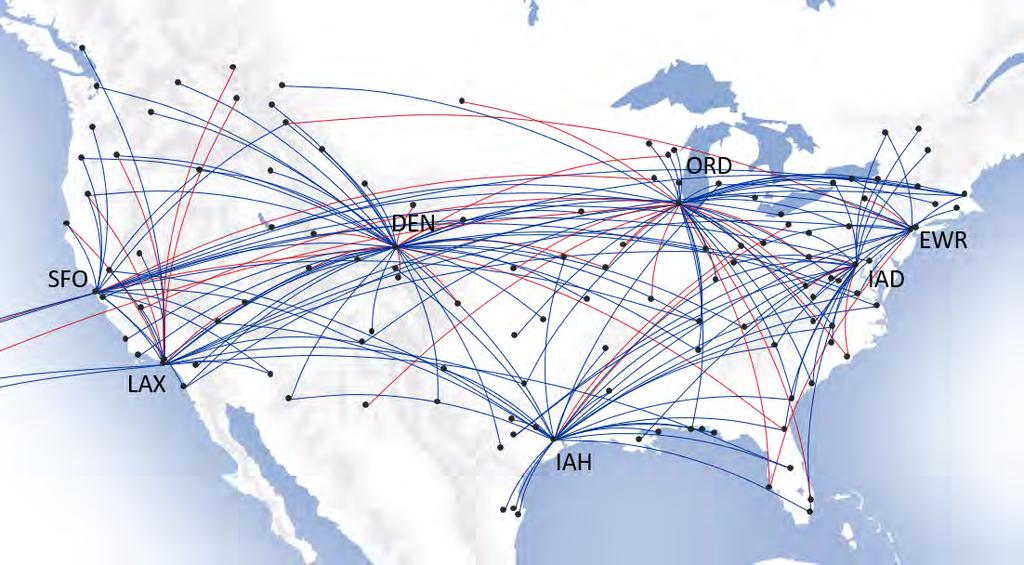 ORD +57 SFO +16 Additional frequency New market Source: United internal