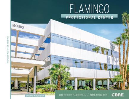 The property is ideally situated opposite the Desert Springs Hospital Medical Center (346 beds with 448 affiliated physicians) and is occupied by medical and professional office users.