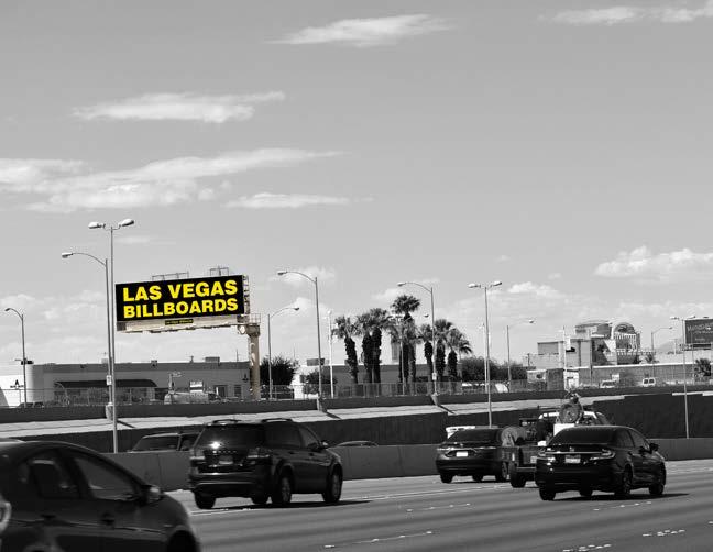 Board #424 2,220,686 SOUTH I-15 @ SUNSET Premium digital billboard South I-15 Freeway in the heart of the Las Vegas valley.