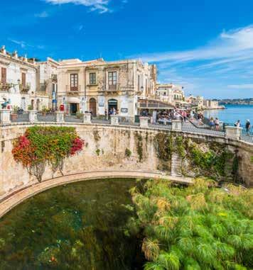 After breakfast on board we head to Noto, the centre of Sicilian Baroque architecture, a treasure chest brimming with baroque churches and palaces.