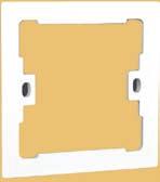Pack : 5 pcs Item Code : ERJ 0550 WH Description : Frame & 2 Module for Metal Plate Item