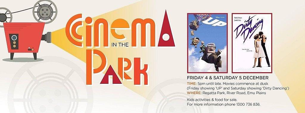 Cinema at the Park, St Marys Saturday, 3rd December 2016 Meet: 6.00pm (Contact NADO for Drop off and Pick up details) Finish: 9.30pm $5.00* Extra money for dinner and drinks.
