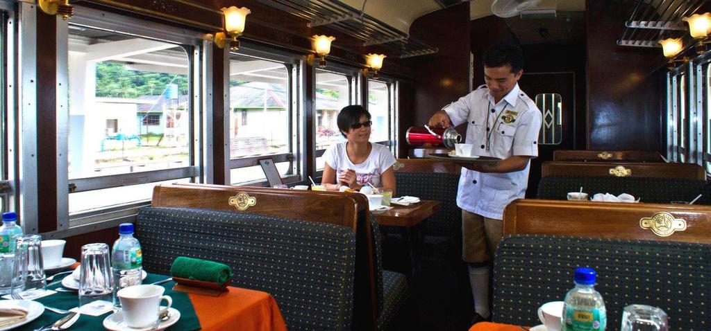 Relive the old times during a colonial train ride aboard the North