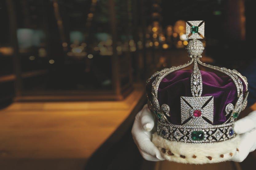 The Crown Jewels, part of the Royal Collection, are the most powerful symbols of the British Monarchy and hold deep