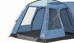 TOUR 50 DAYTONA A tent for storage or shelter that attaches to the size of a car, van or caravan.
