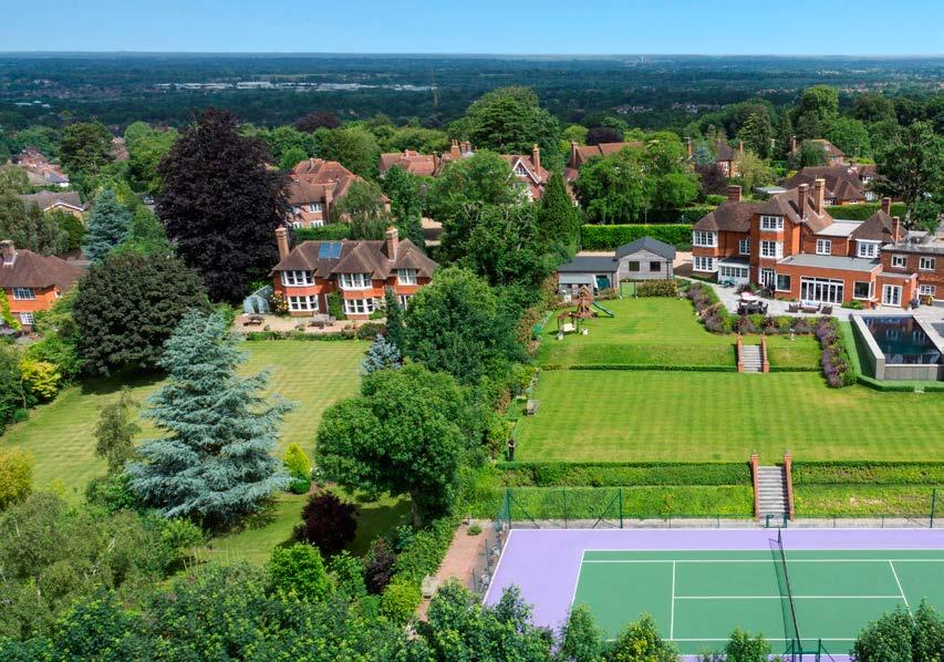 BROADGATE HOUSE 56 WARREN ROAD GUILDFORD SURREY GU1 2HH Best of both worlds stunning family house with outstanding views and