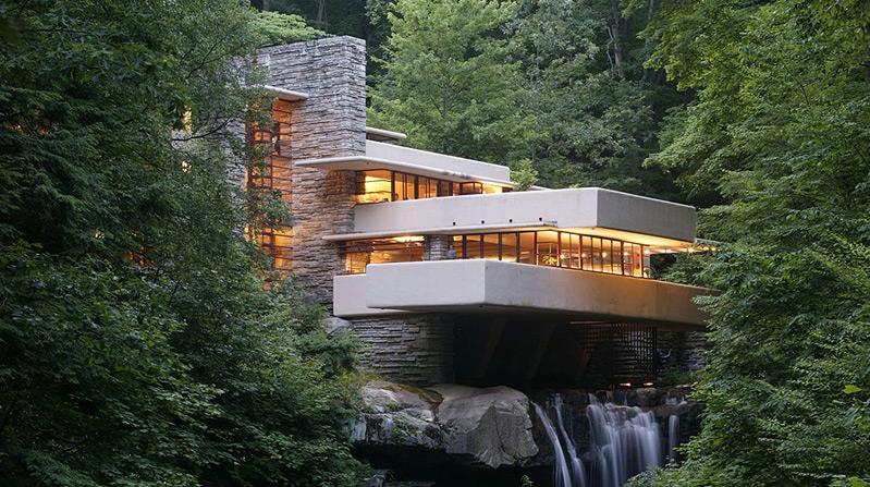 photography is permitted for personal use only. Please visit Fallingwater.