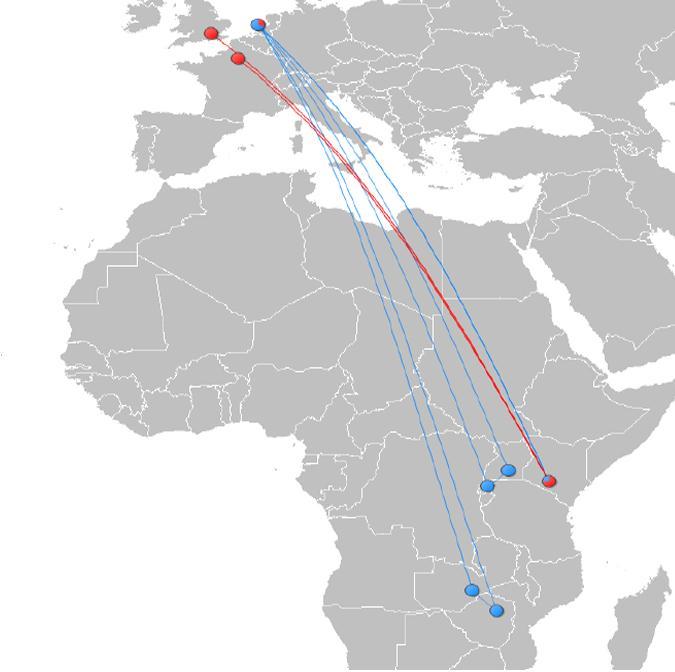 Africa: reinforcement of network Extensive network serving Africa 30 daily flights to 34 destinations in 29