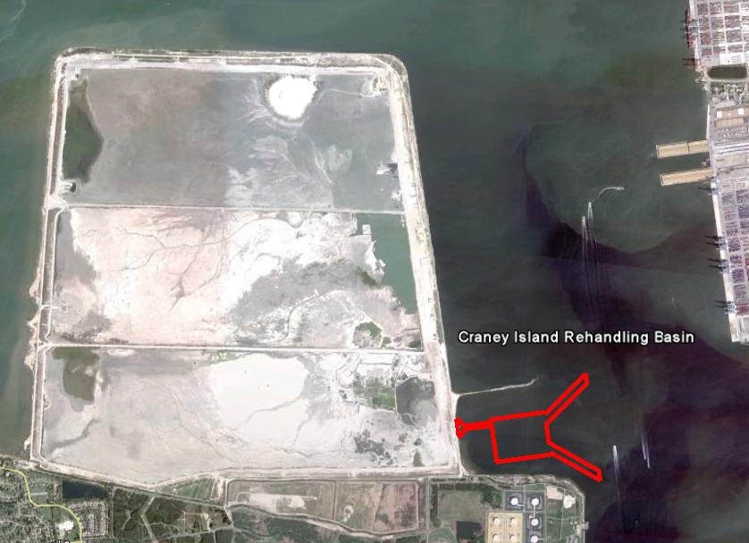 Norfolk Harbor Craney Island Rehandling Basin 18 to 30 1,000,000 cy Course and Fine-grained, Maintenance