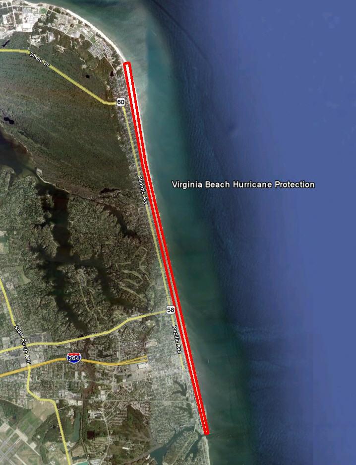 Virginia Beach Hurricane Protection N/A 1,250,000 cy Coarse-grained, New