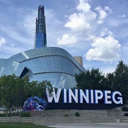 accommodations at Inn at the Forks, or similar 2 breakfasts and 1 lunch Admission to the Canadian Museum for Human Rights for a half-day guided tour Admission to Manitoba Museum for Inuit People s of