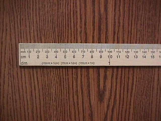 Ruler We always use the Metric System (also called the International System) to make our