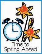 6 March 2016 MEMBERS NEWS DAYLIGHT SAVINGS TIME REMINDER!