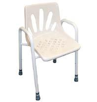 OT,RN,S,Physio,LMO 12325SP Economy Shower Stool Plastic Seat 810 mm 600 mm Weight 110 kg Min Seat 460 mm 300 mm Seat 410 mm 12028S Economy Shower Chair 730 mm 550 mm Weight 110 kg Min
