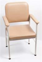Chair Geriatric, Low Backed Murray Bridge Chair Low Back Vinyl Kingston Low Back Chair The Kingston Chair has a large padded back surface which provides extra comfort and pressure distribution.