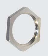 ACCESSORIES, STAINLESS STEEL ISO lock nuts, stainless steel AISI-304 Thread Min.