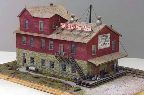 Art Jones' long, beautifully kitbashed and finished Bauer & Jones Mfg. took first place honors.