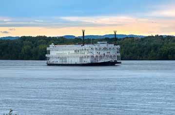 NEW RACING ON THE RIVER LOWER MISSISSIPPI, OHIO, AND TENNESSEE RIVERS 16-DAY VOYAGE MEMPHIS TO PITTSBURGH By any measure, the Ohio River is no mere tributary to the Mississippi, but a mighty river
