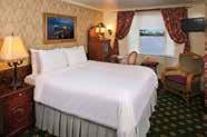 ) Authentic paddlewheel experience SUITES & STATEROOMS PADDLEWHEEL STATEROOMS Queen bed or two single beds Full bathroom with tub/shower combination Flat-screen TV Sitting area