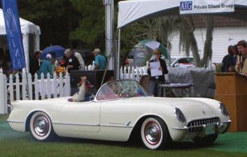 Page 7 The Mailbox Hi, Chris: As you know, my 1954 Corvette and my son s 1959 Corvette were both invited to the judging field at the Hilton Head Concours d Elegance.