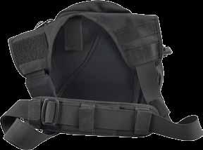 ammunition and other gear, as well as two expandable side pockets, which can